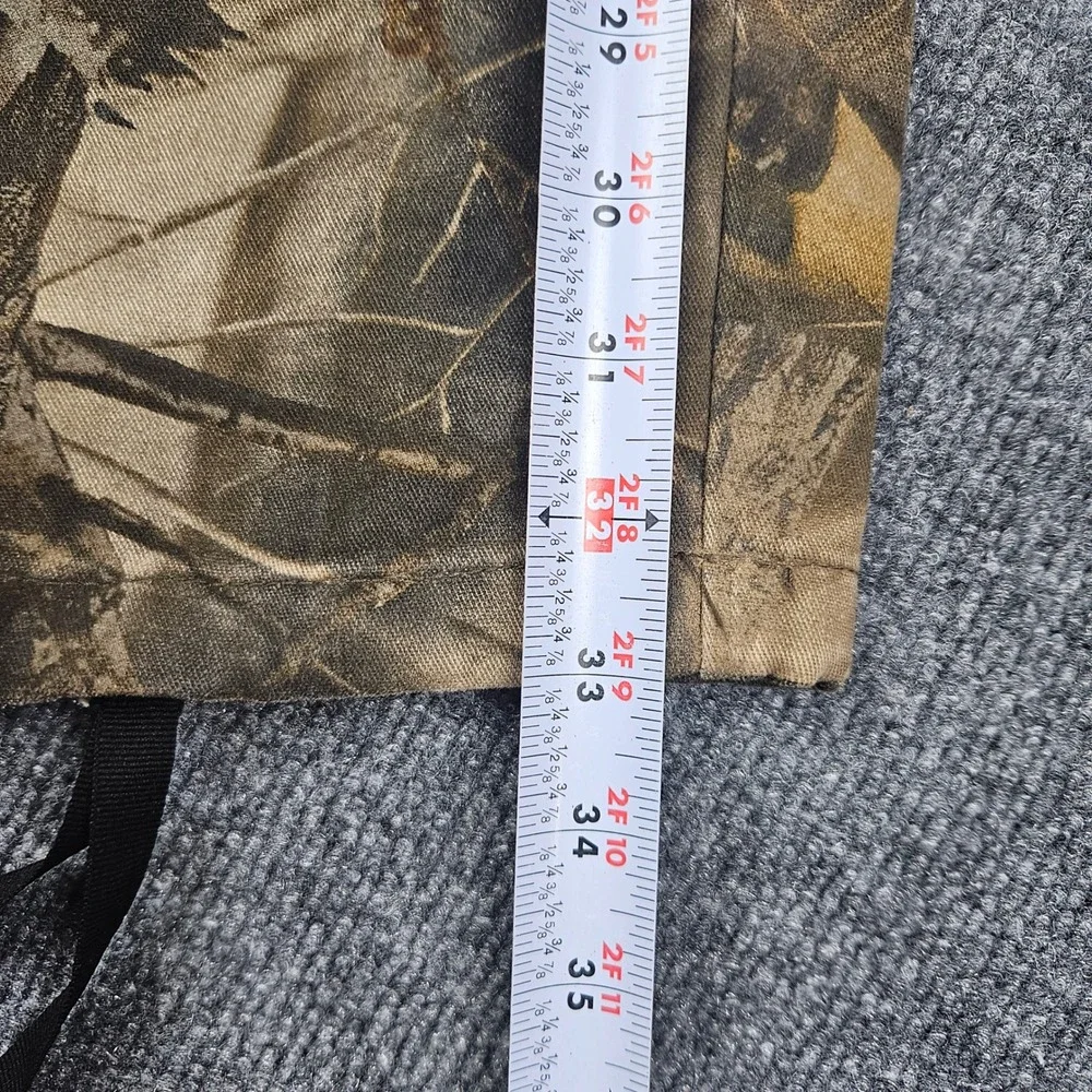Vintage Camo Cargo Pants Mens M 36x33 Whitewater Outdoors Realtree‎ Hardwoods